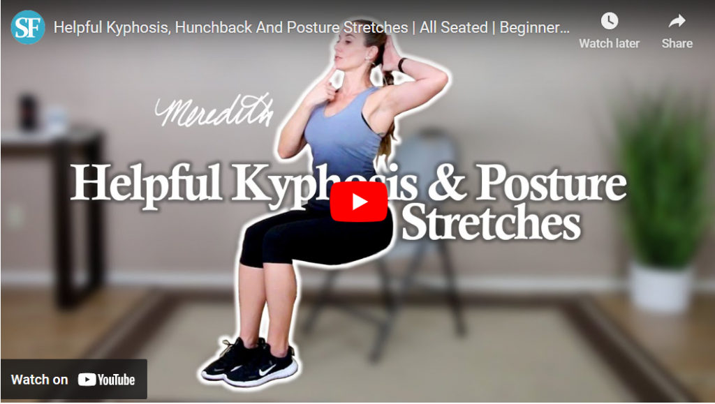 arthritis posture Senior Fitness with Meredith